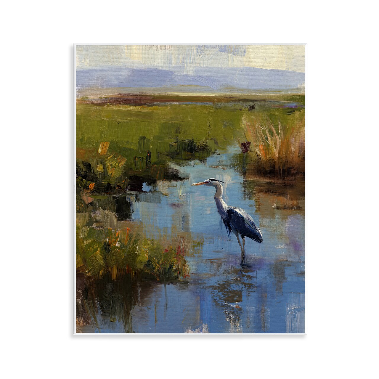 Stupell Industries Bird Among The Reeds Wall Plaque, design by Svetlana Aleynikova